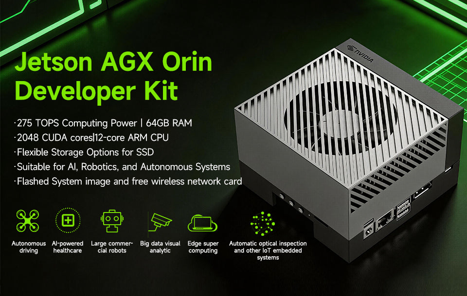 Jetson AGX Orin Dev Kit: Server-Level AI to Edge Devices