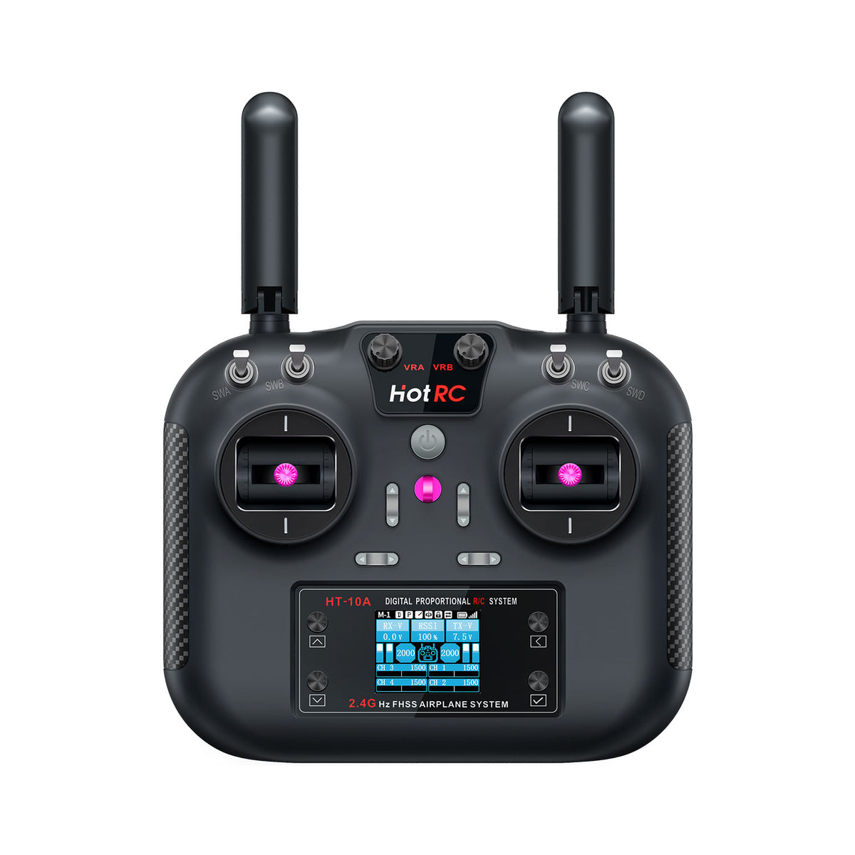HOT RC 2.4G RC 10CH Transmitter FHSS and SBUS/PWM receiver For Drone and Smart Car