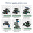 Motorreductor de CC 520 con codificador, 205 RPM, 333 RPM y 550 RPM
