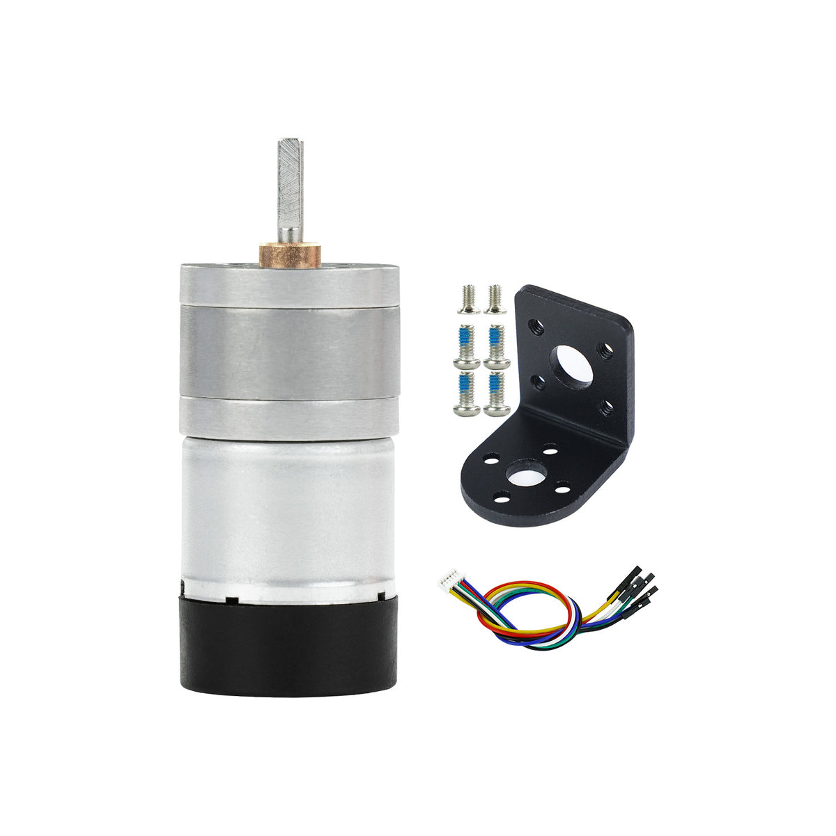 1PCS 310 DC Gear Motor with Encoder (Reduction ratio 1:20)