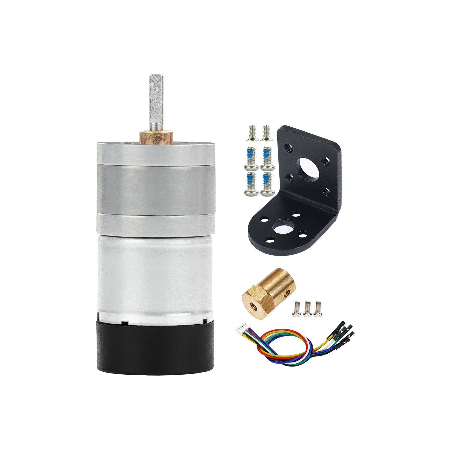 1PCS 310 DC Gear Motor with Encoder (Reduction ratio 1:20)