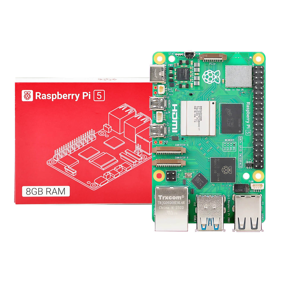 Raspberry Pi 5 Starter Kit(1G/2G/4G/8G/16G)