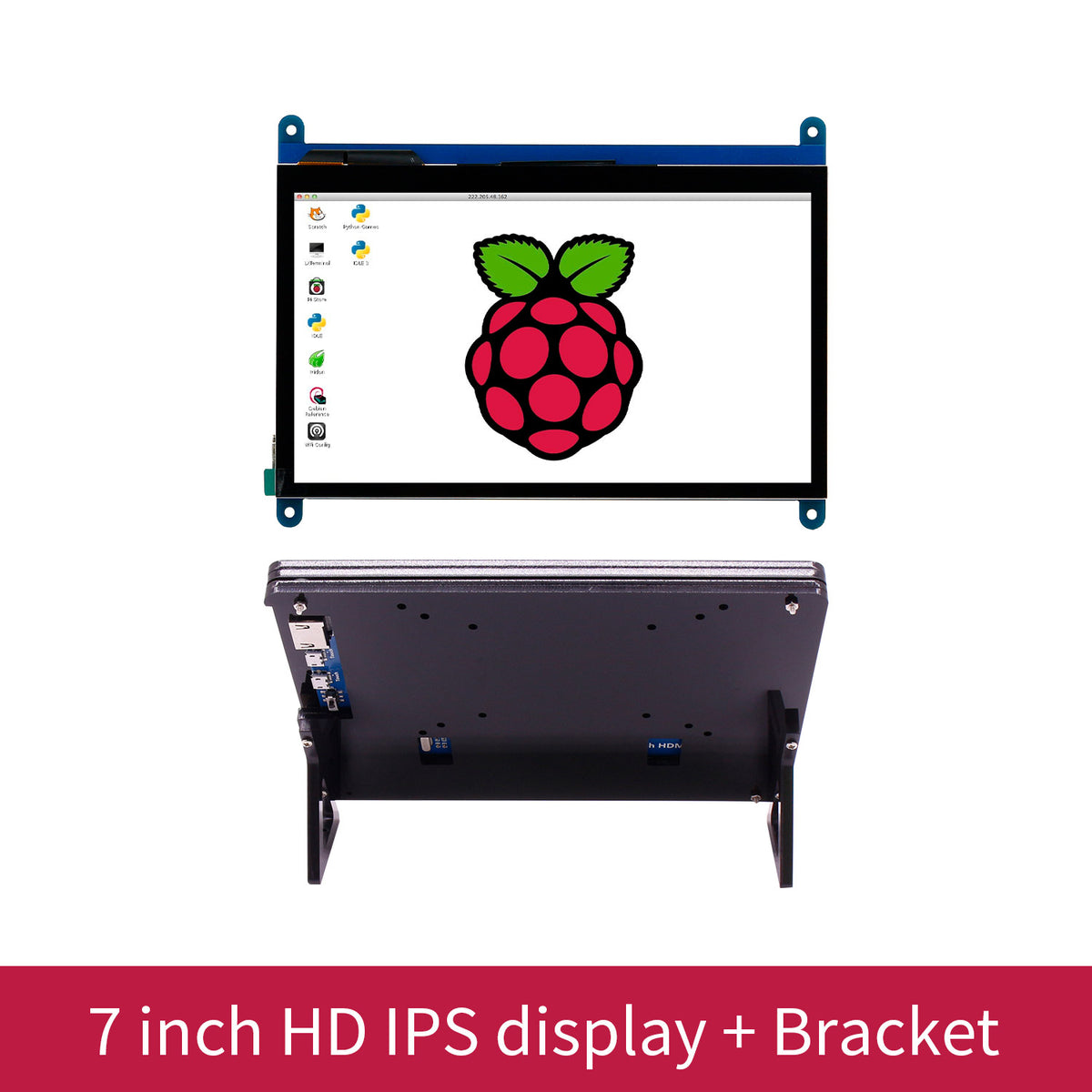 7 inch capacitive touch screen for Raspberry Pi/Jetson/RDK Series