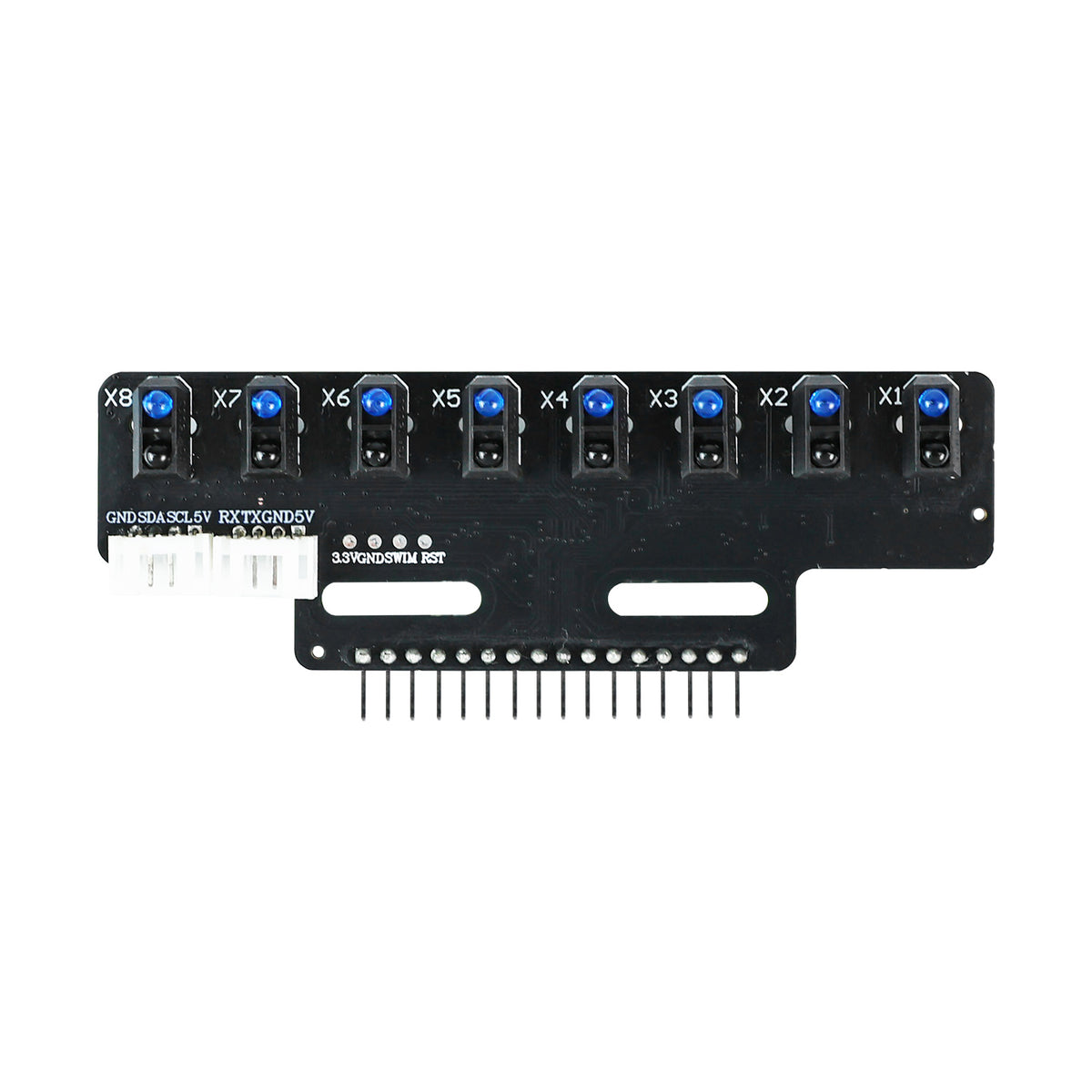 Yahboom 8 channel infrared tracking sensor module