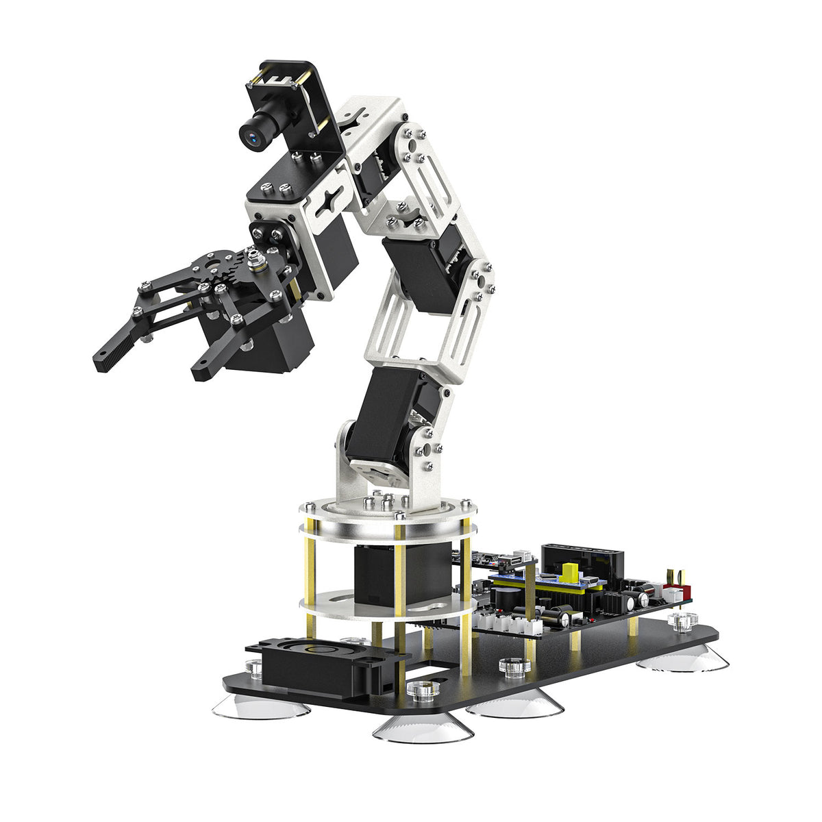 Bras robotisé DOFBOT SE AI Vision avec programmation Python ROS (version machine virtuelle)