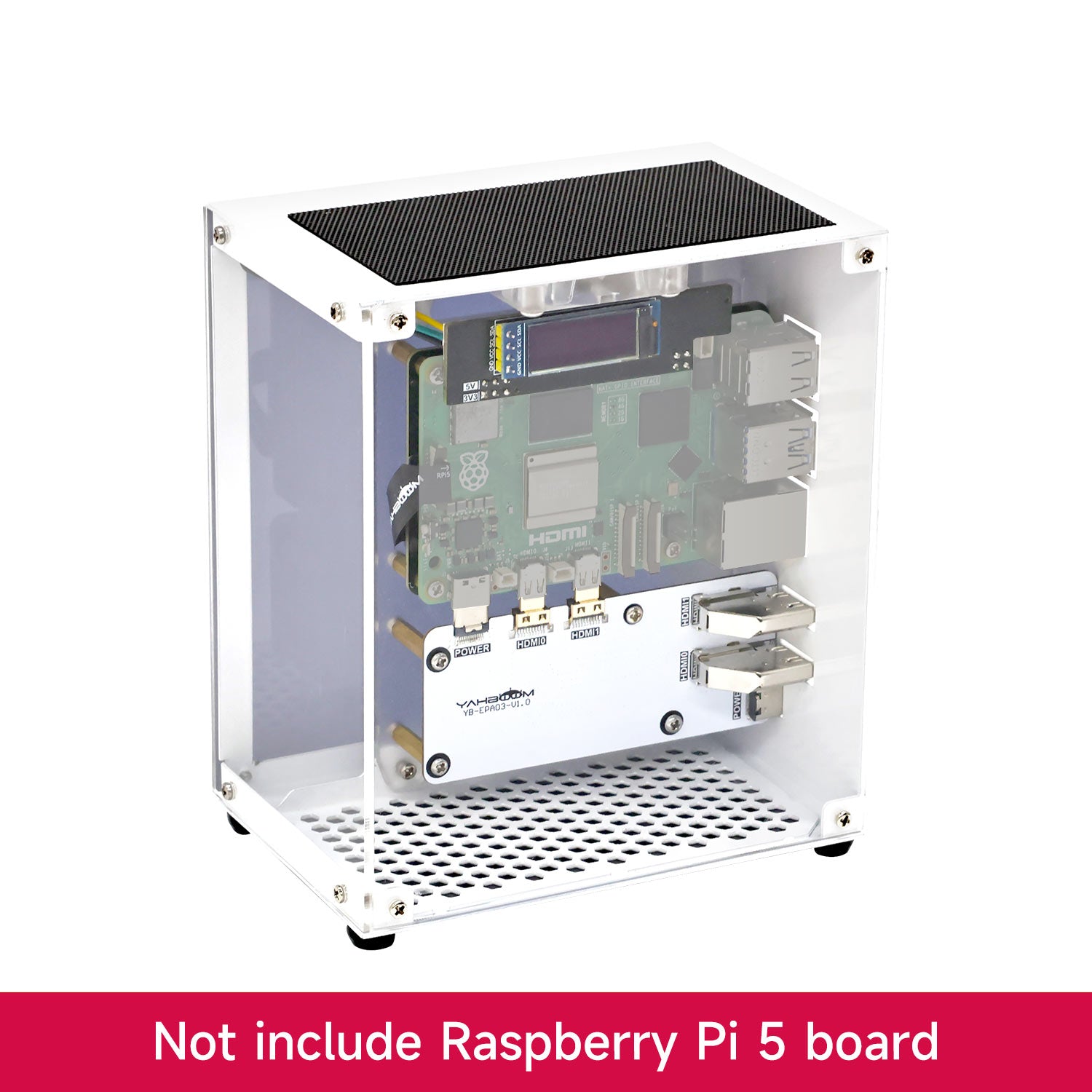 Étui de protection CUBE Pi pour Raspberry Pi 5