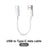 Cable de alimentación tipo C de 5 V, 3 A y 2 A de Yahboom