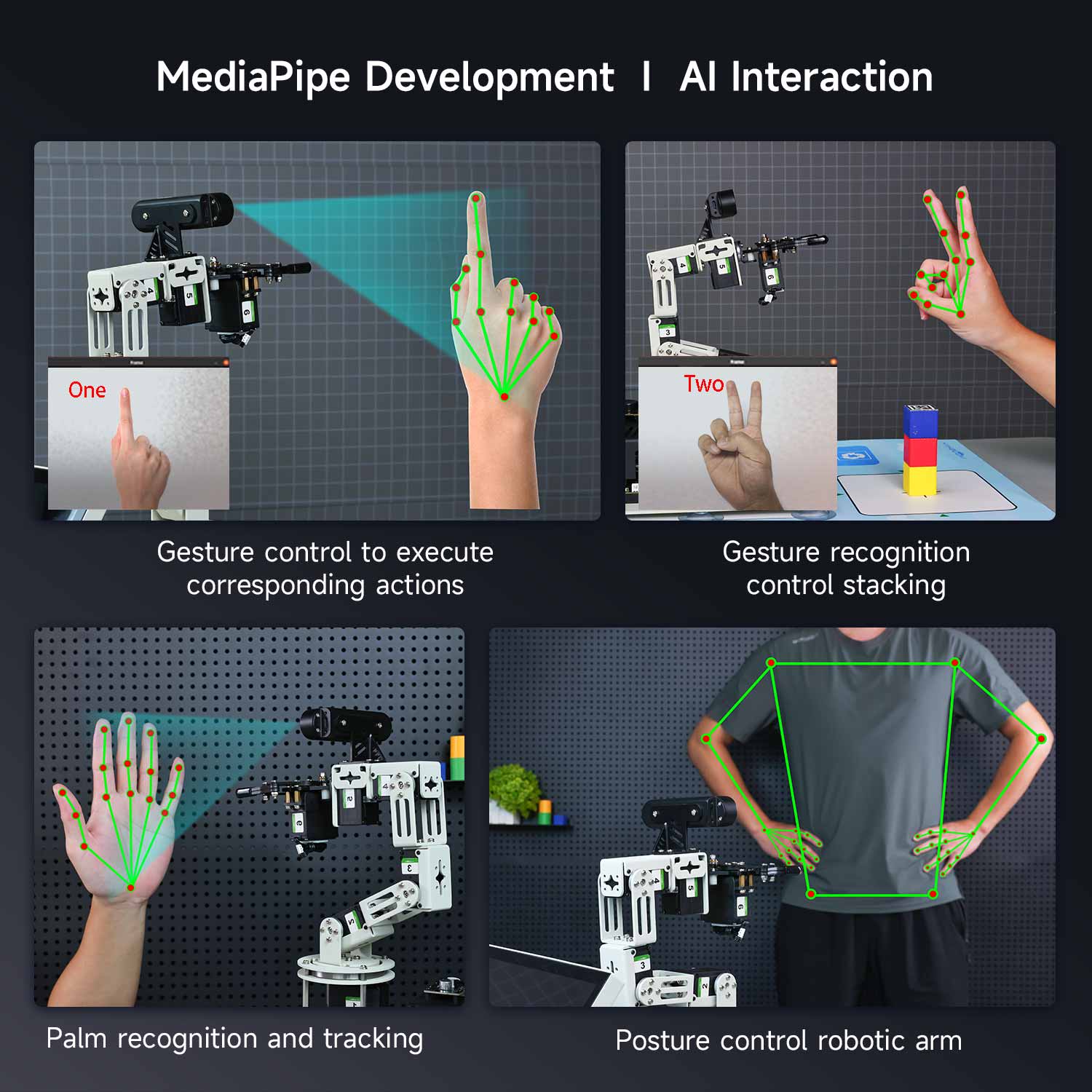 DOFBOT AI Robotic Arm Application scenarios