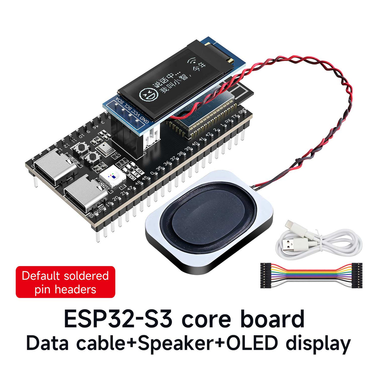 ESP32-S3-N16R8 core board built-in 16MB Flash 8MB PSRAM  2.4GHz WiFi BT 5.0