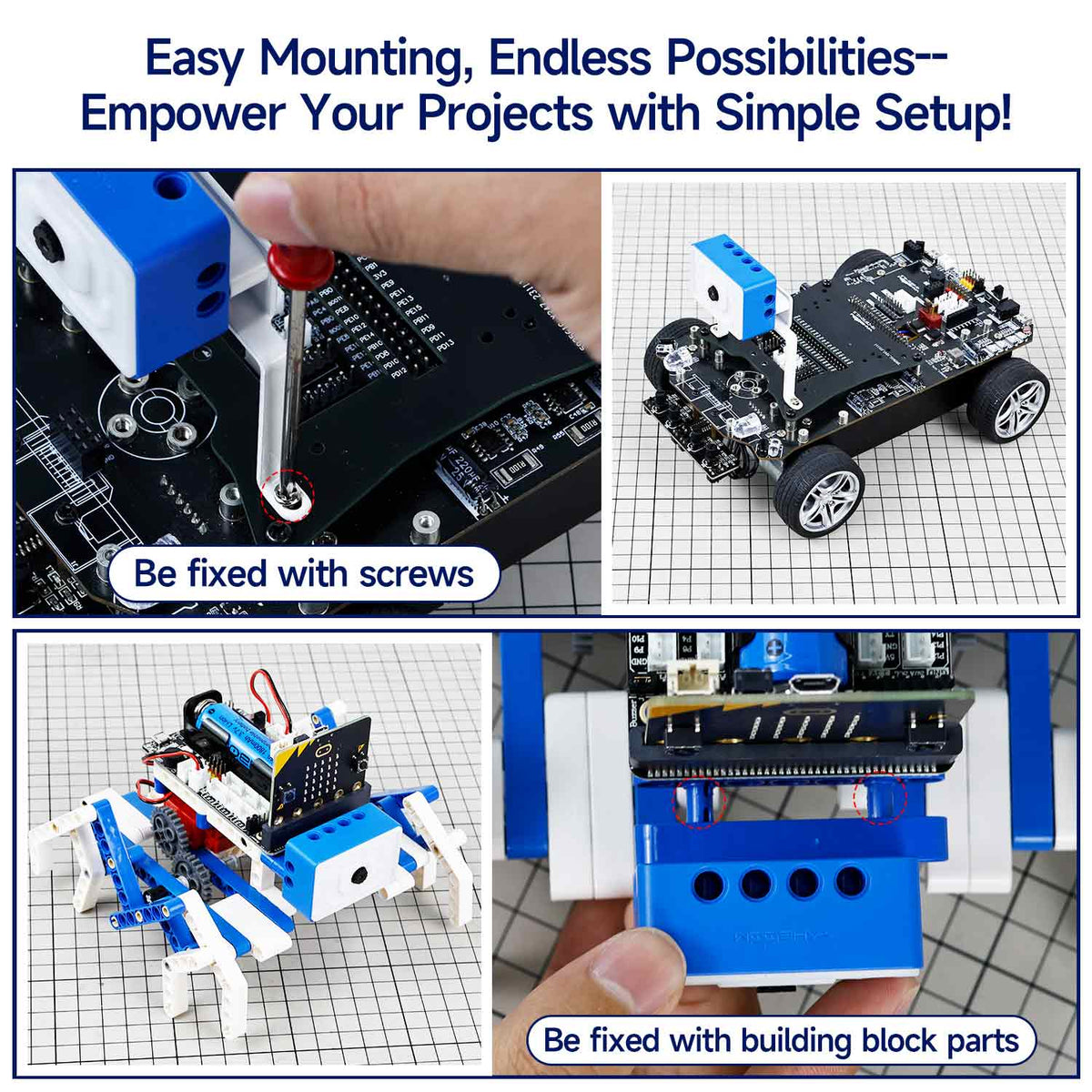 Módulo de visión con inteligencia artificial para cámara WiFi ESP32-S3 (PTZ de 2 grados de libertad opcional)