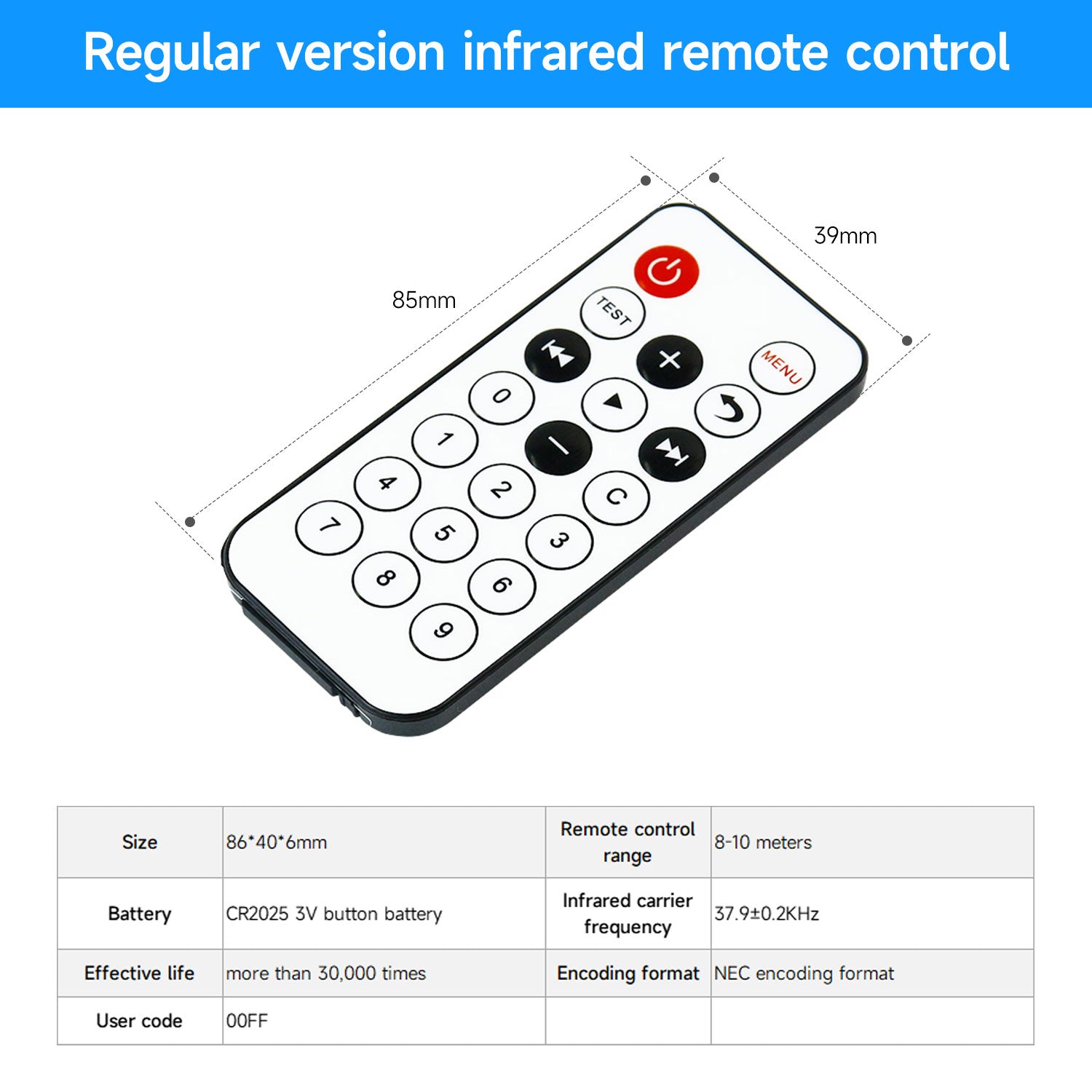 Yahboom  Infrared remote controller
