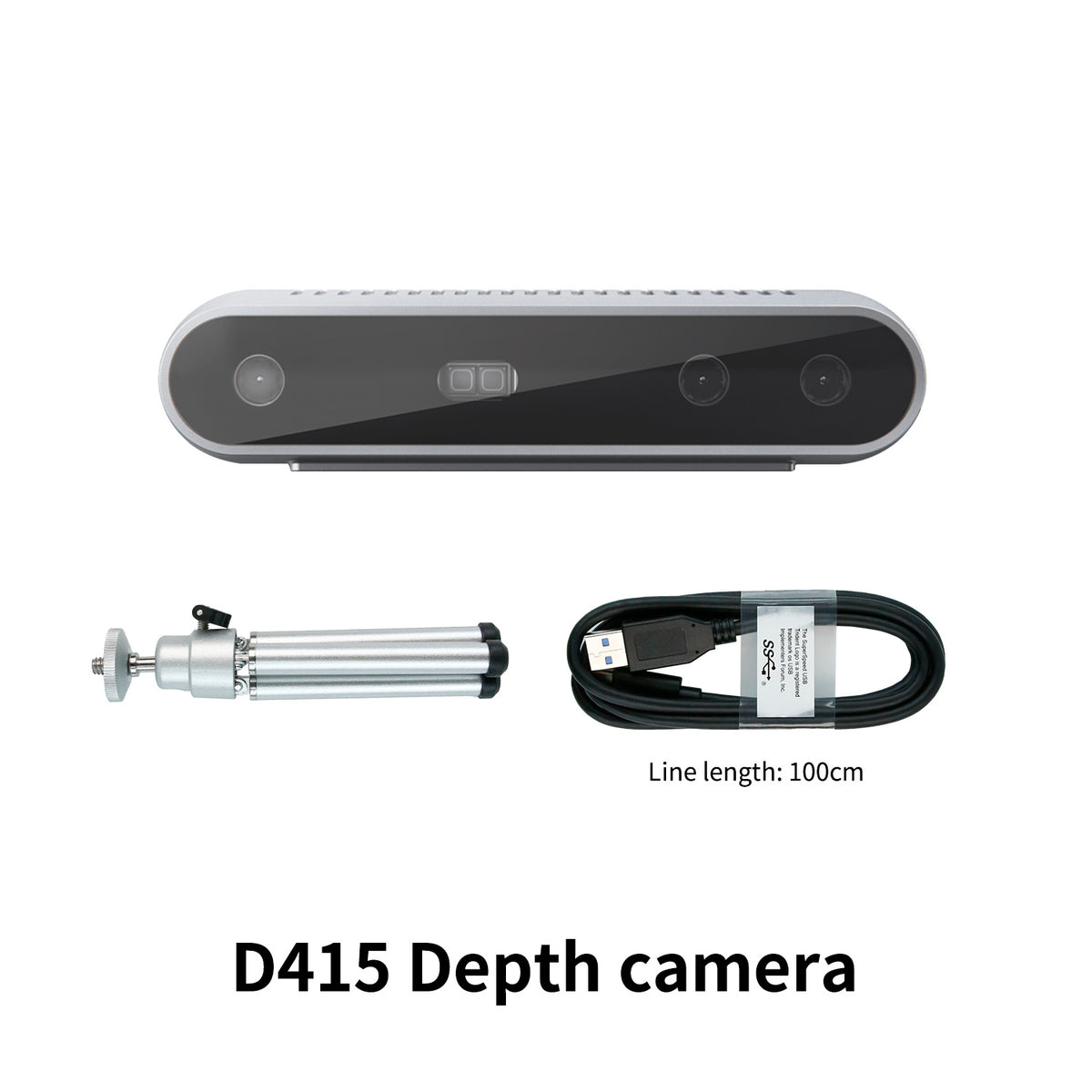 Caméra de profondeur Intel RealSense D435i D455 D435 D415