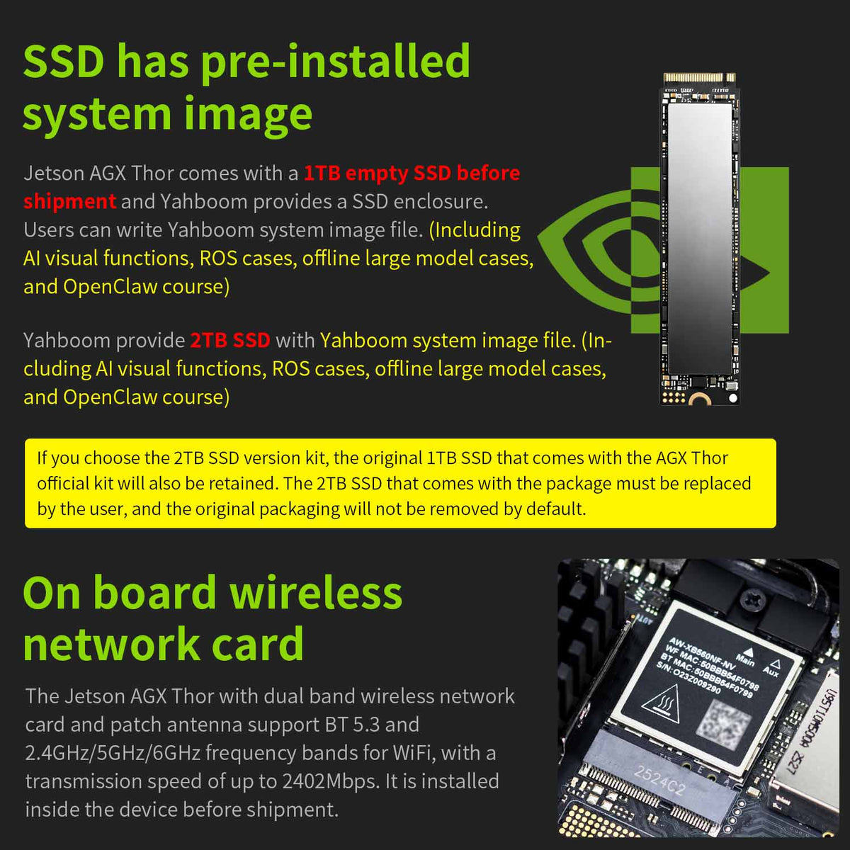 Jetson AGX Thor Developer Kit with 128GB RAM(2070 FP4 TFLOPS)