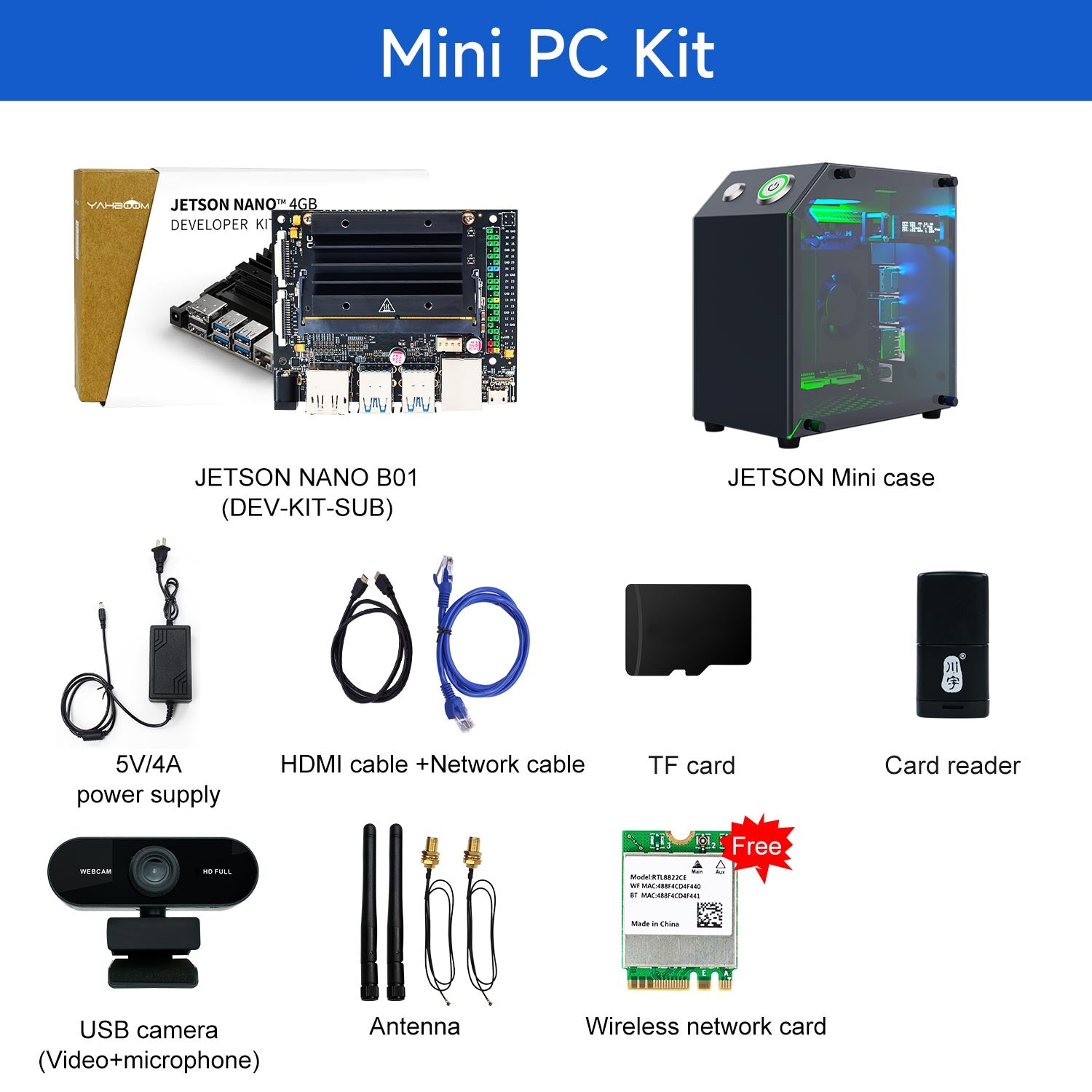 Jetson NANO 4GB B01 Developer Kit