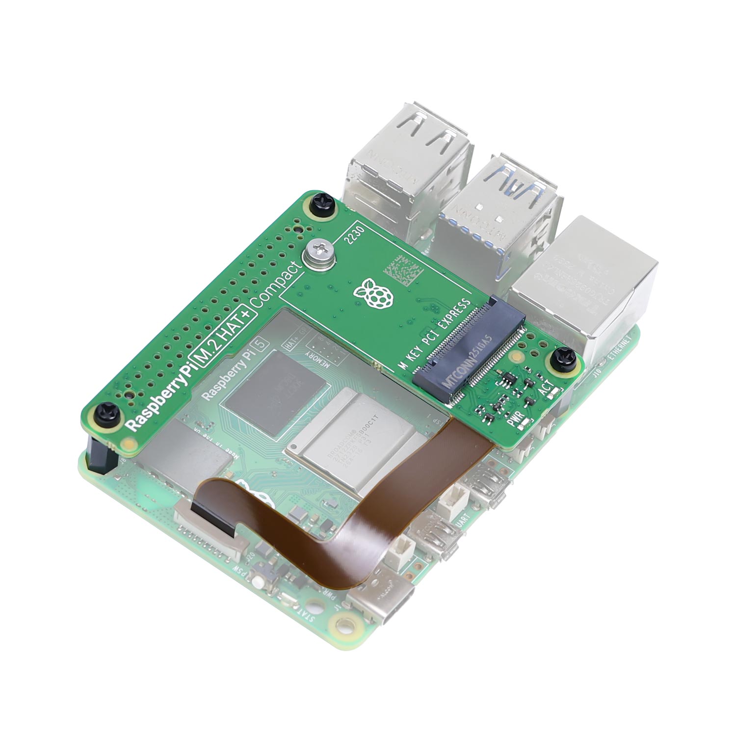 Raspberry Pi 5 M.2 HAT+ oficial