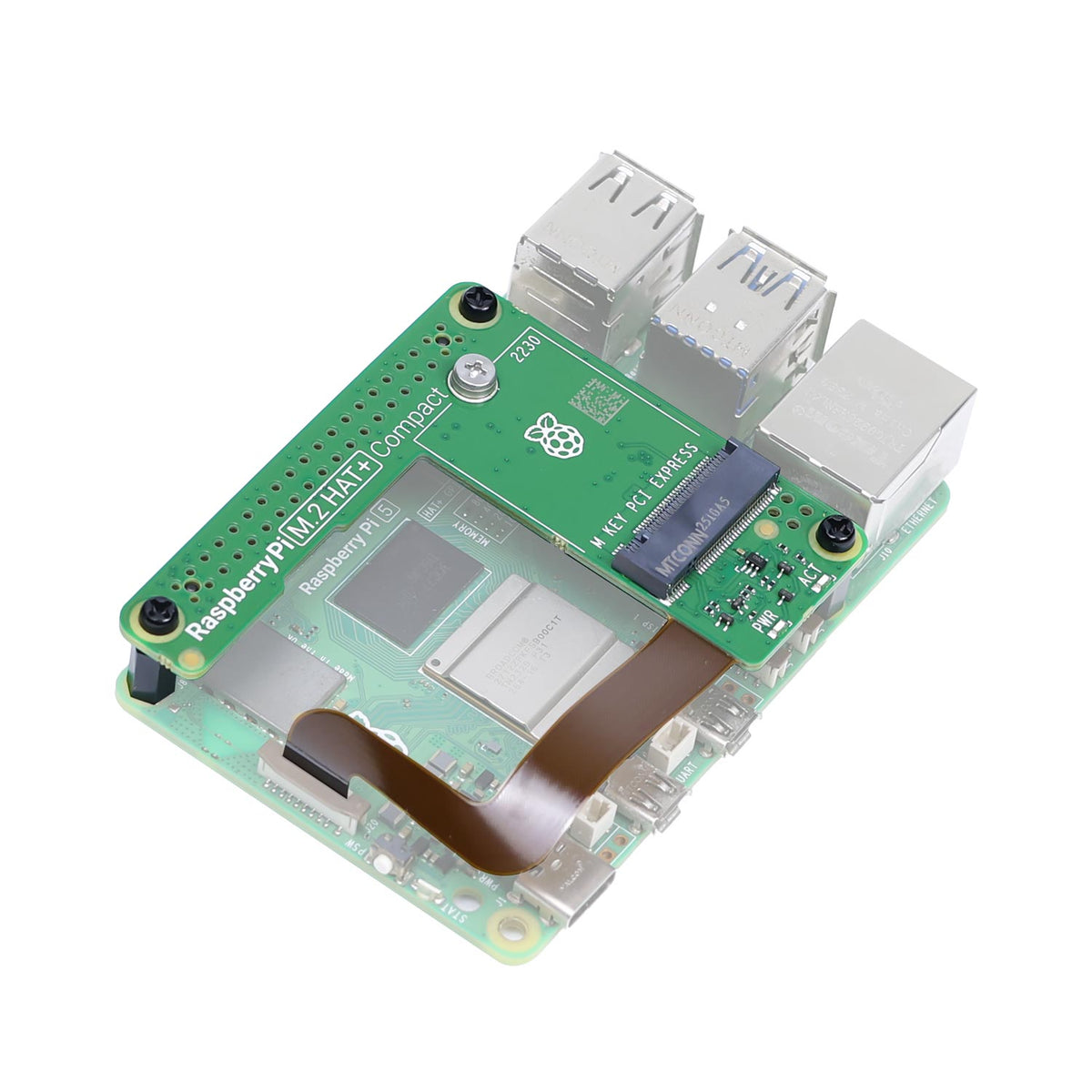 Raspberry Pi 5 M.2 HAT+ oficial