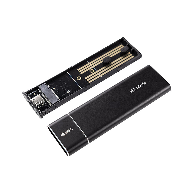 Carcasa SSD M.2 compatible con el protocolo NVMe y la interfaz M Key/B&amp;M Key