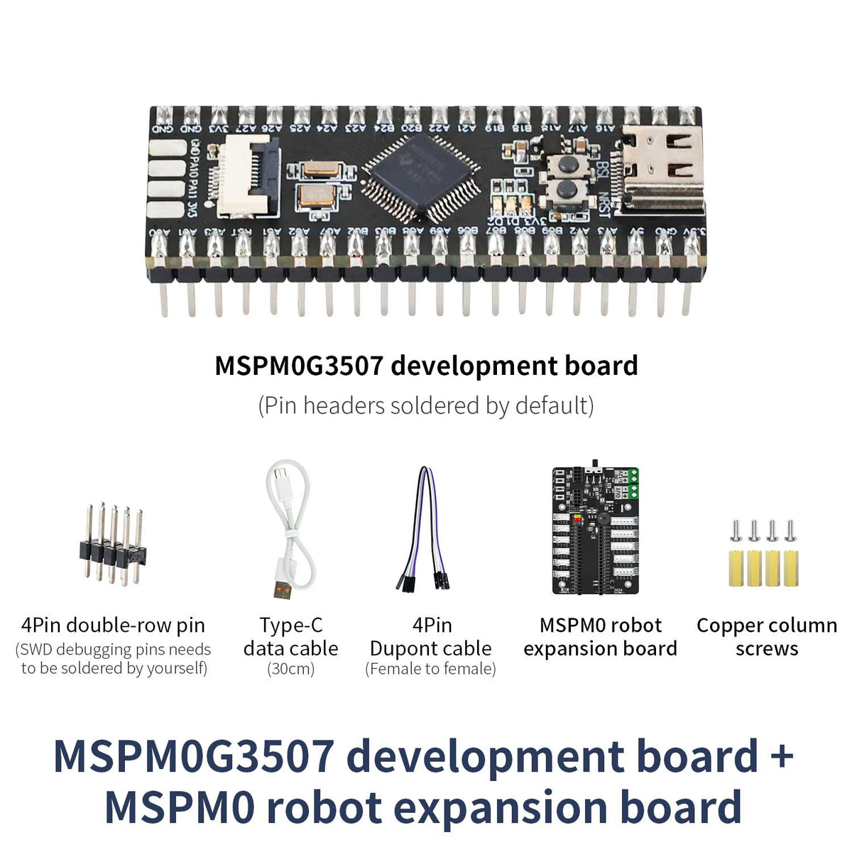 Miniplaca de desarrollo MSPM0G3507