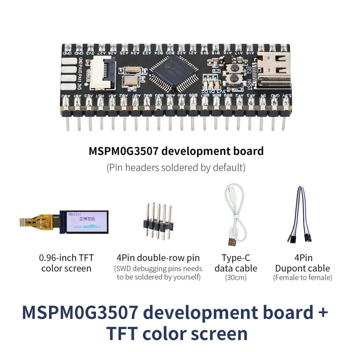 Miniplaca de desarrollo MSPM0G3507