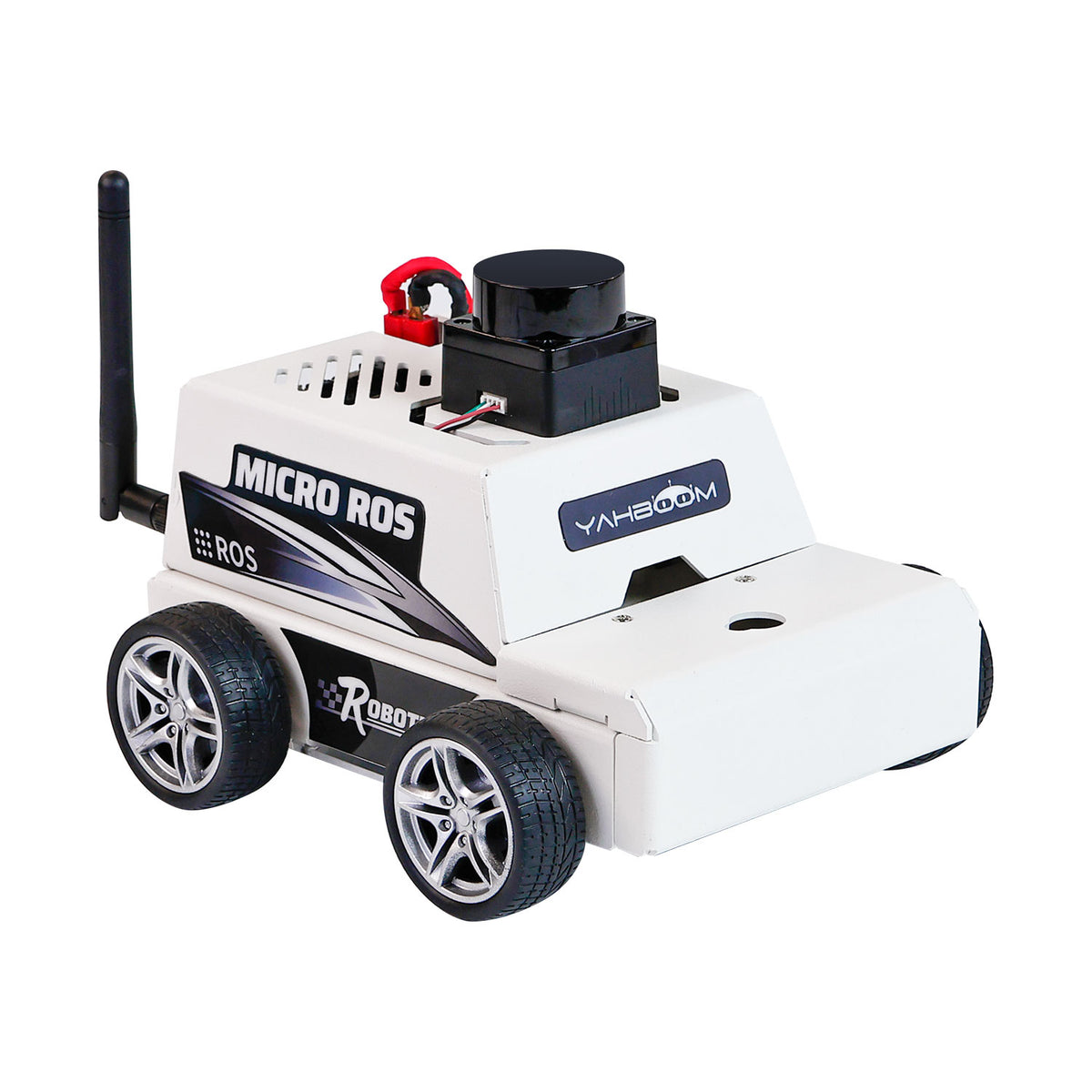 Máquina virtual de automóvil robot MicroROS ESP32 como controlador (MAC no compatible)