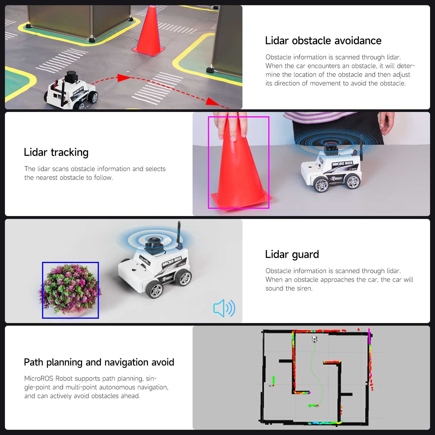 Máquina virtual de automóvil robot MicroROS ESP32 como controlador (MAC no compatible)
