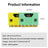 Nueva funda de silicona Micro:bit (amarilla/verde) para placa V1.5/V2