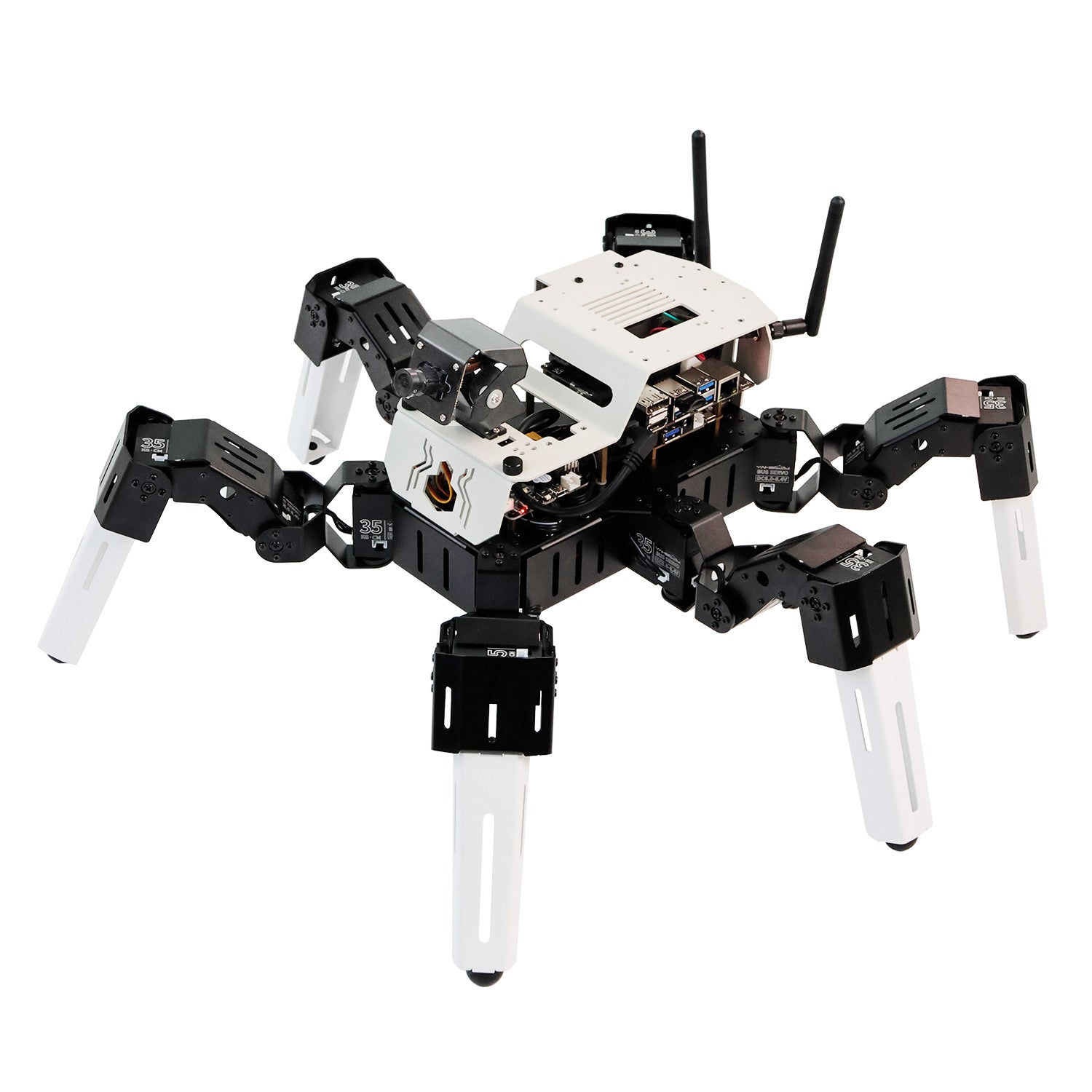 Yahboom 18DOF Muto S1/S2 AI Vision Desktop Hexapod Robot Actual Photo