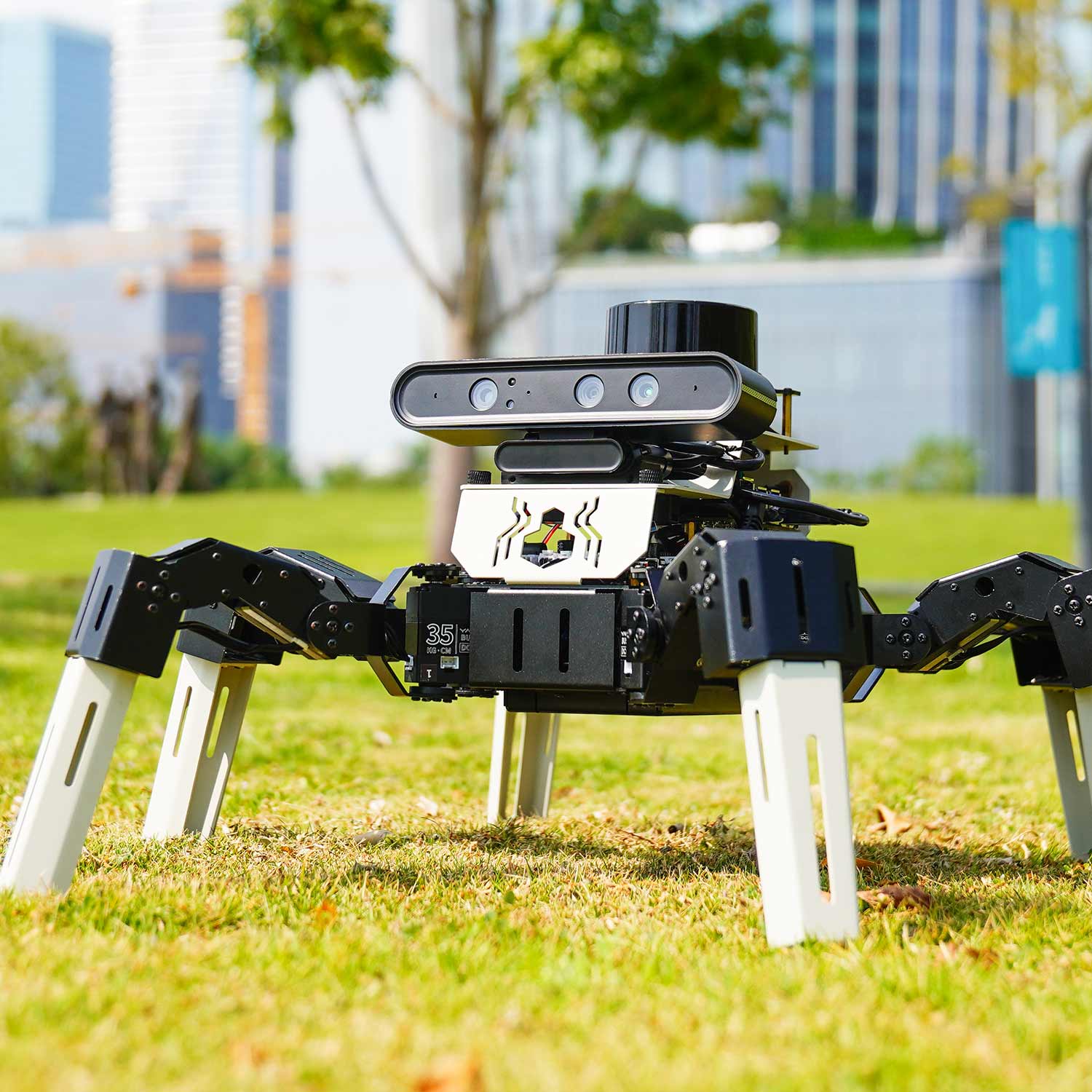 18DOF Muto RS AI Large Language Model Hexapod Robot ROS2 for Raspberry Pi 5