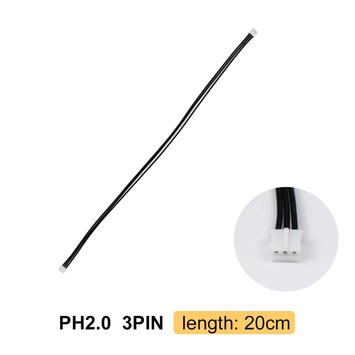 Yahboom PH2.0 cable 2P/3P/4P/6P