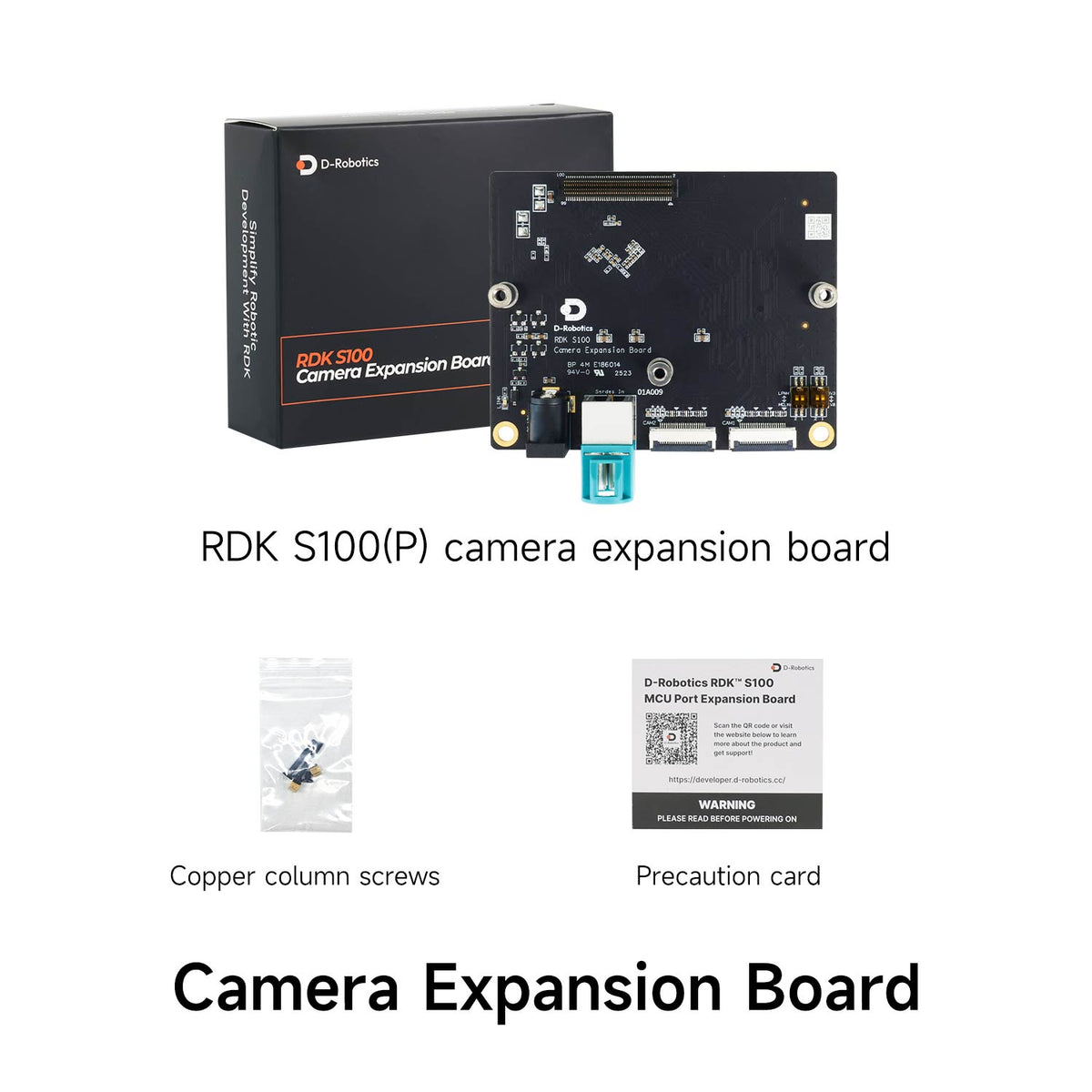 RDK S100(P) camera expansion board