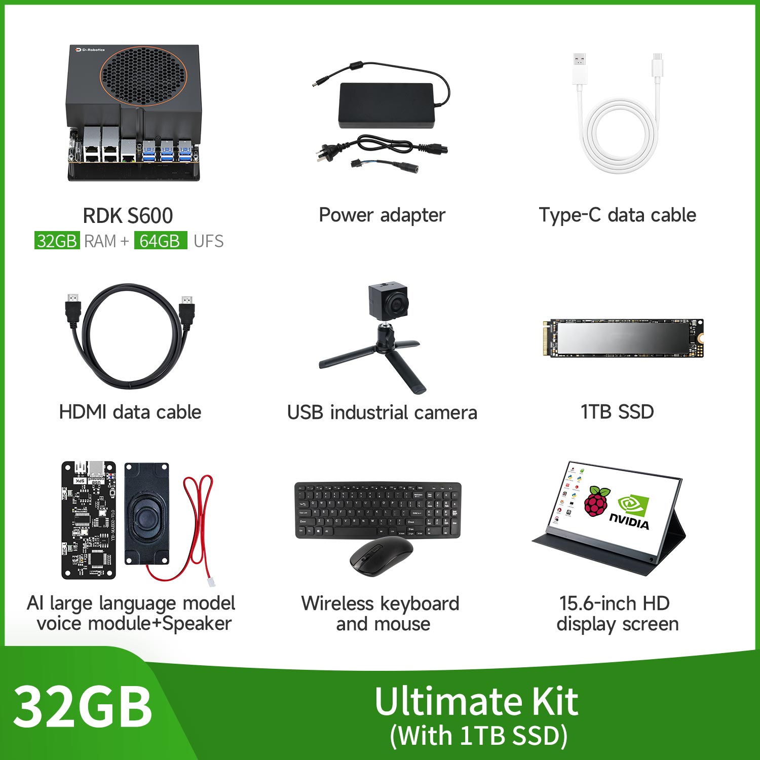 RDK S600 Robot Developer Kit(560TOPS)