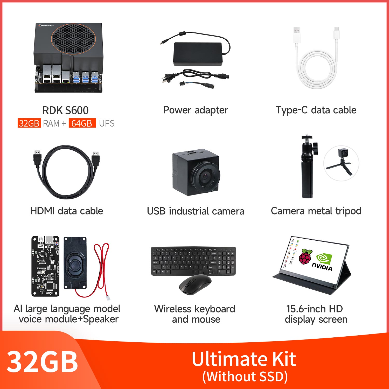 RDK S600 Robot Developer Kit(560TOPS)