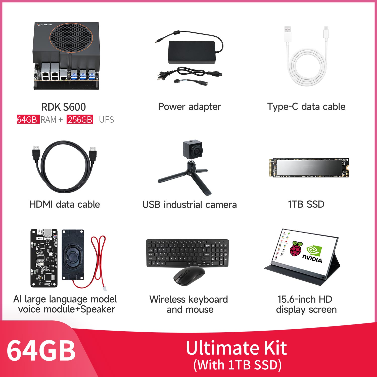 RDK S600 Robot Developer Kit(560TOPS)
