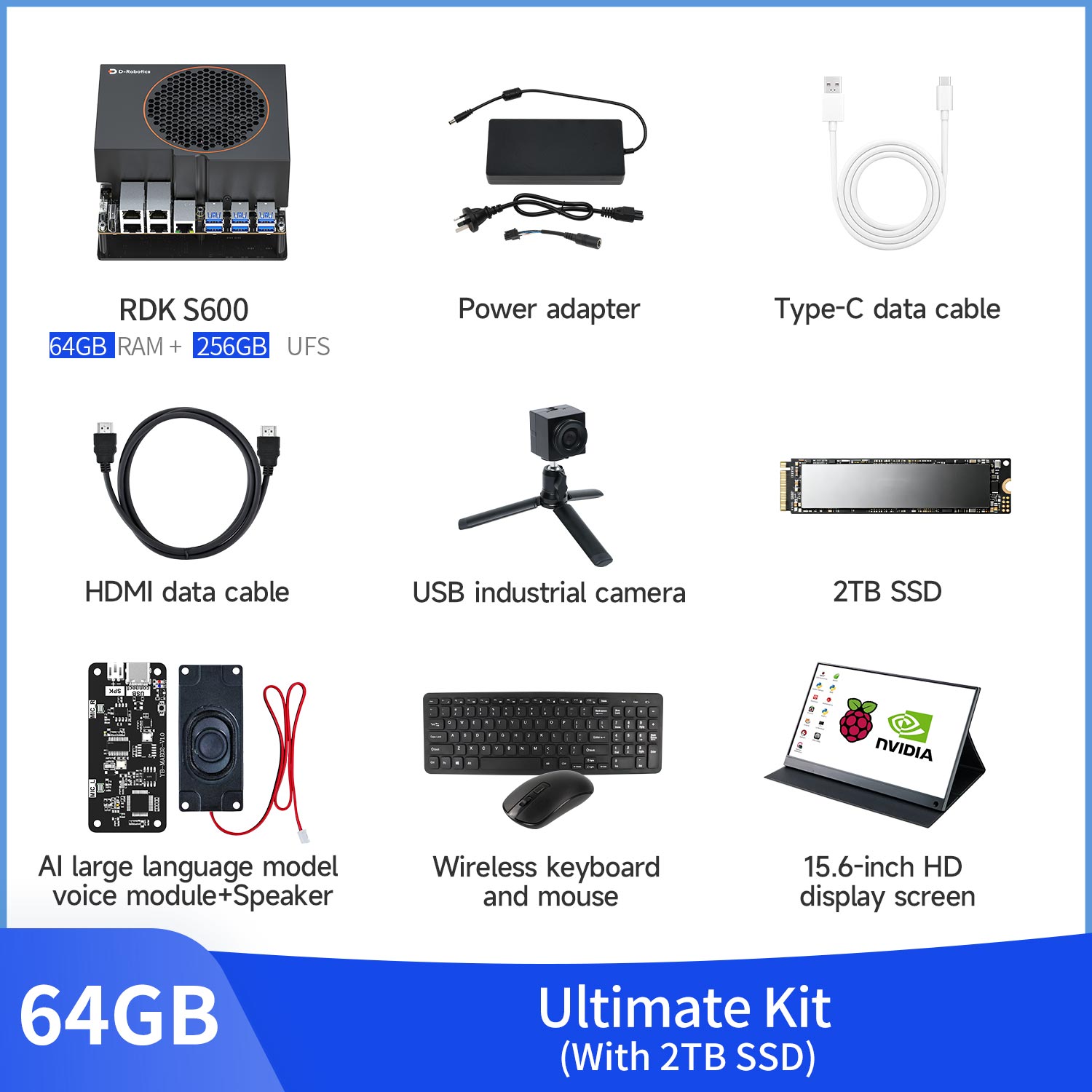 RDK S600 Robot Developer Kit(560TOPS)