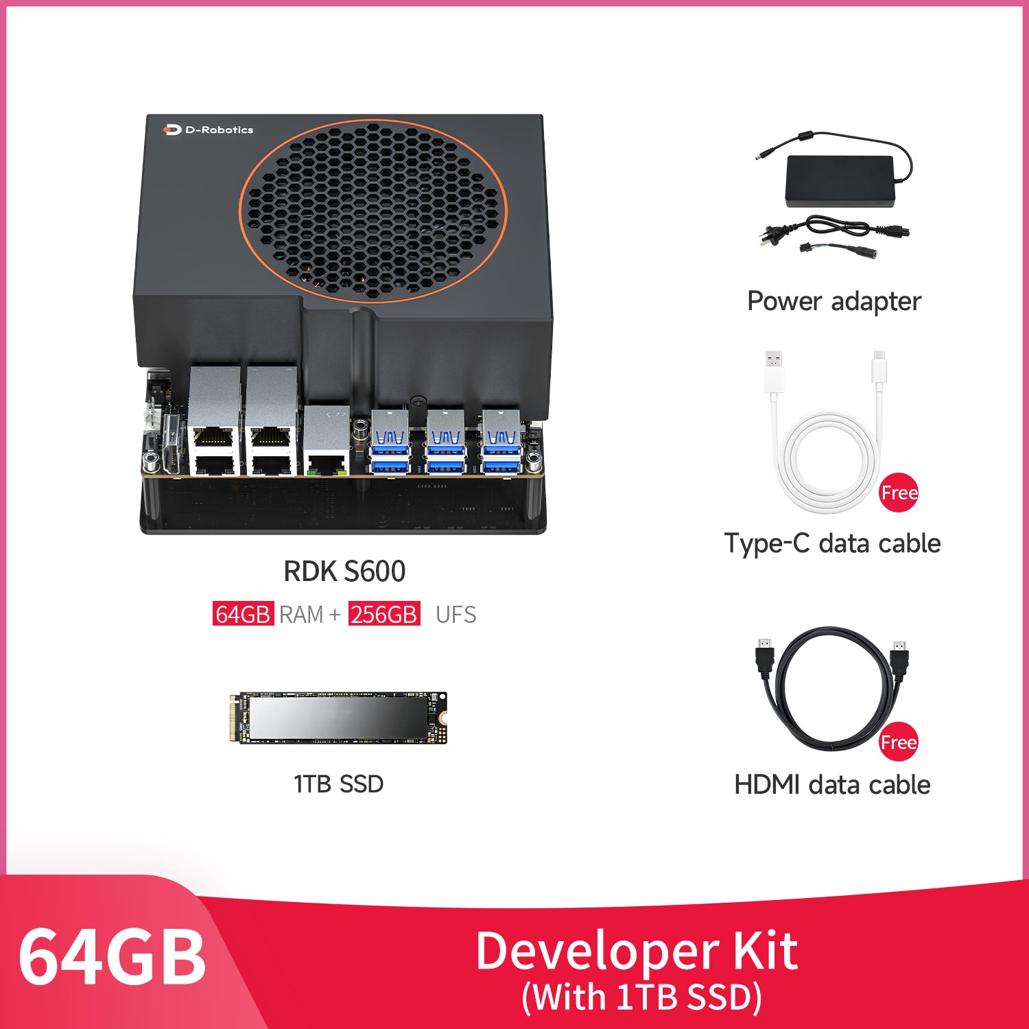 RDK S600 Robot Developer Kit(560TOPS)