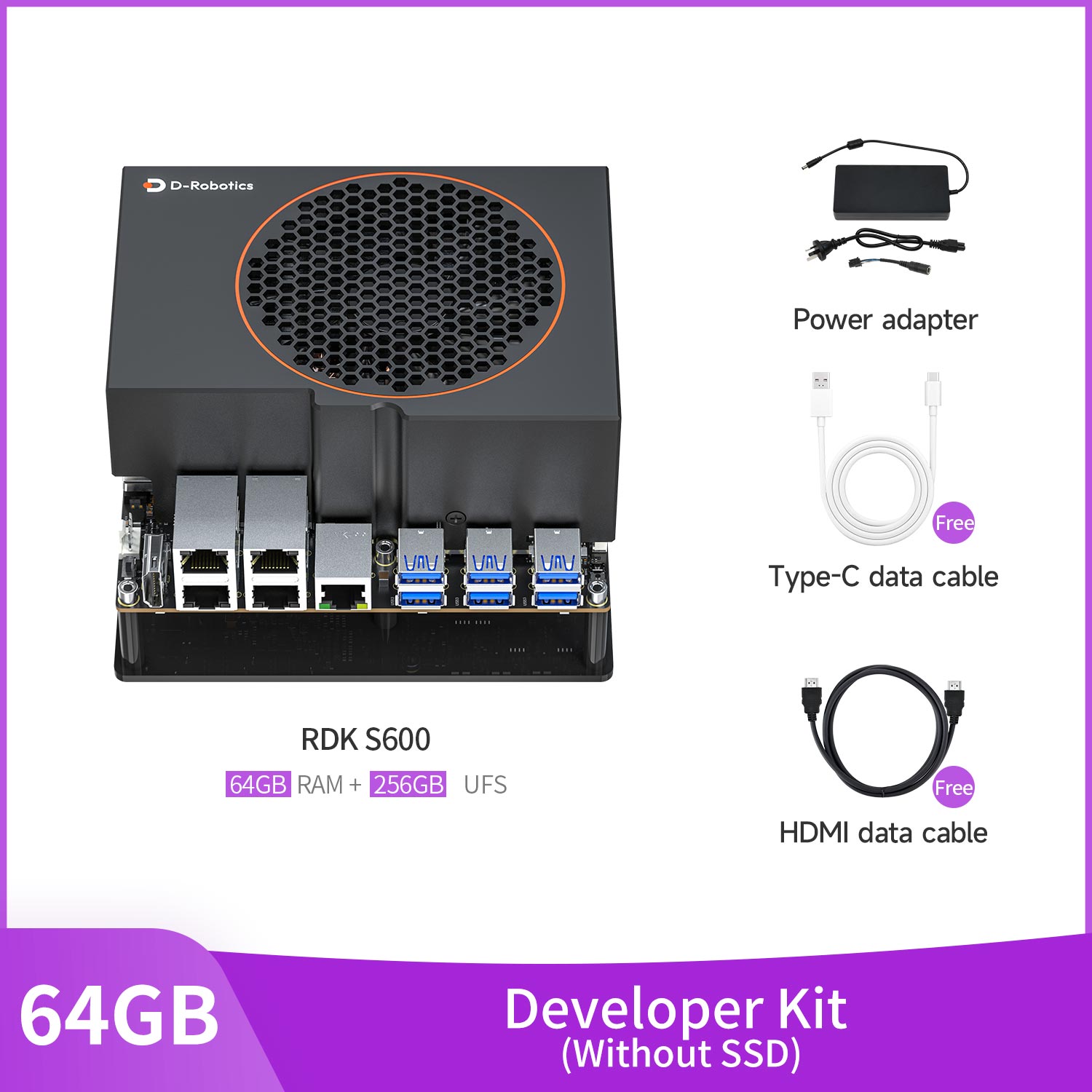 RDK S600 Robot Developer Kit(560TOPS)