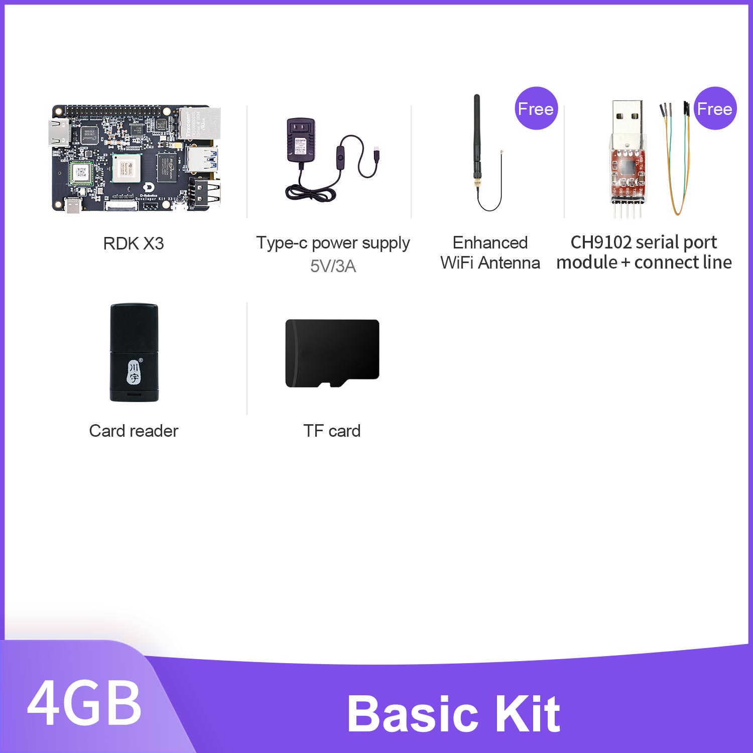 Kit de desarrollo robótico RDK X3
