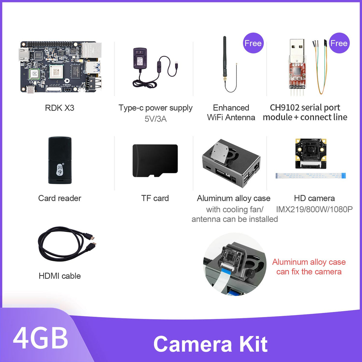 Kit de desarrollo robótico RDK X3