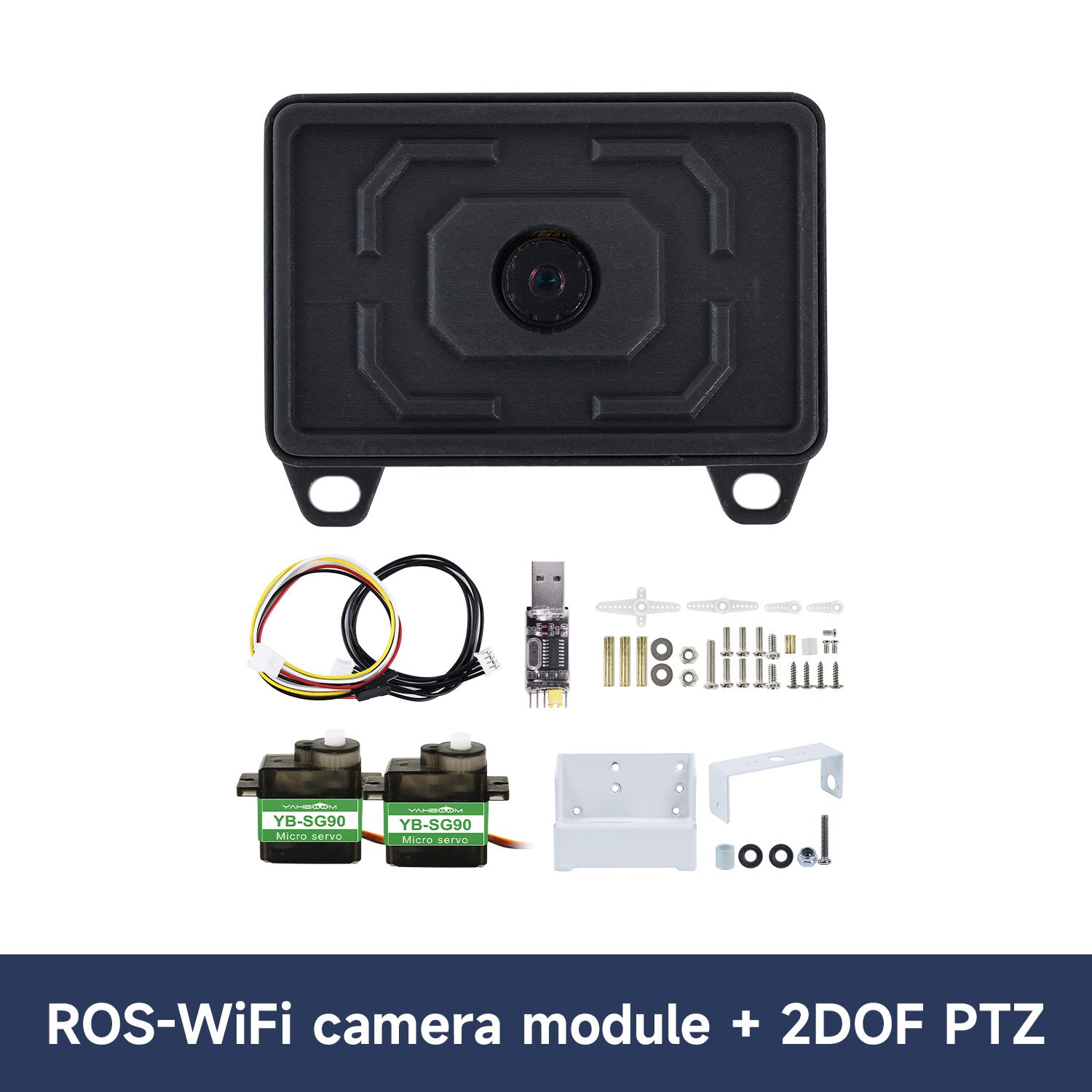 Módulo de cámara ROS-WiFi compatible con el robot ROS2
