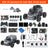 ROSMASTER M1 AI Large Language Model ROS2 Robot with Mecanum Wheel for Jetson NANO 4GB/Orin NANO SUPER/RDK X5/RaspberryPi 5