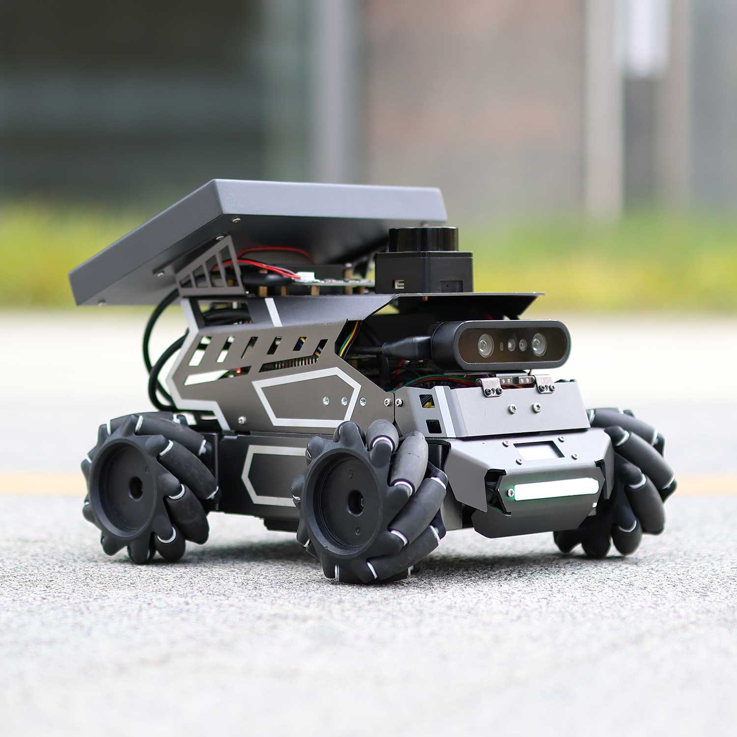 ROSMASTER M3 AI Large Language Model ROS2 Robot with Mecanum Wheel for Jetson Orin NANO/NX SUPER/RDK X5/RaspberryPi 5