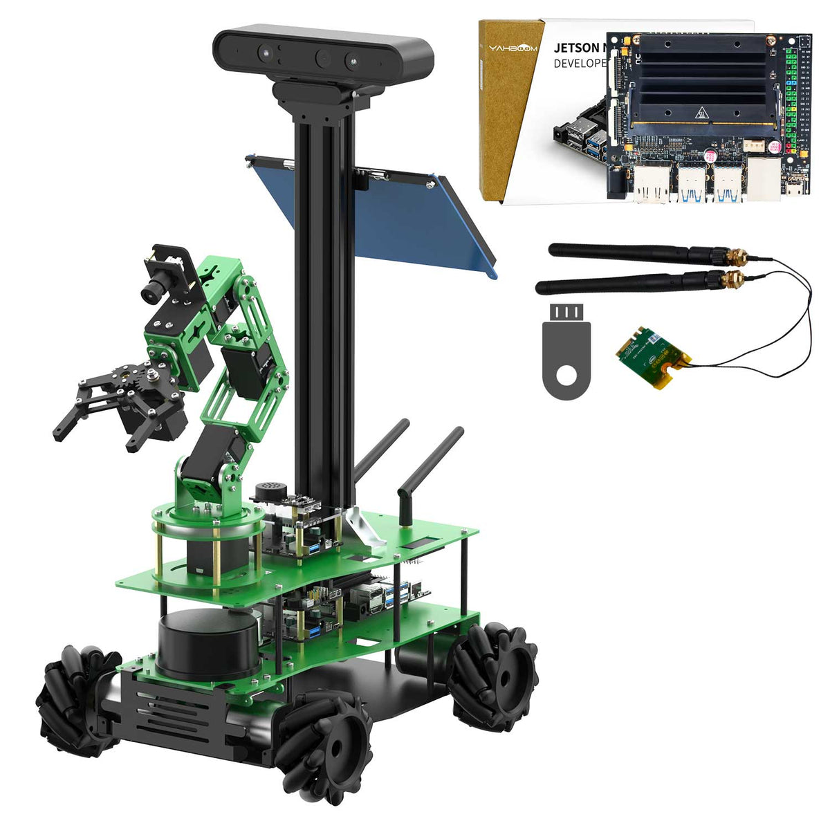 ROSMASTER X3 PLUS ORIN NX with board