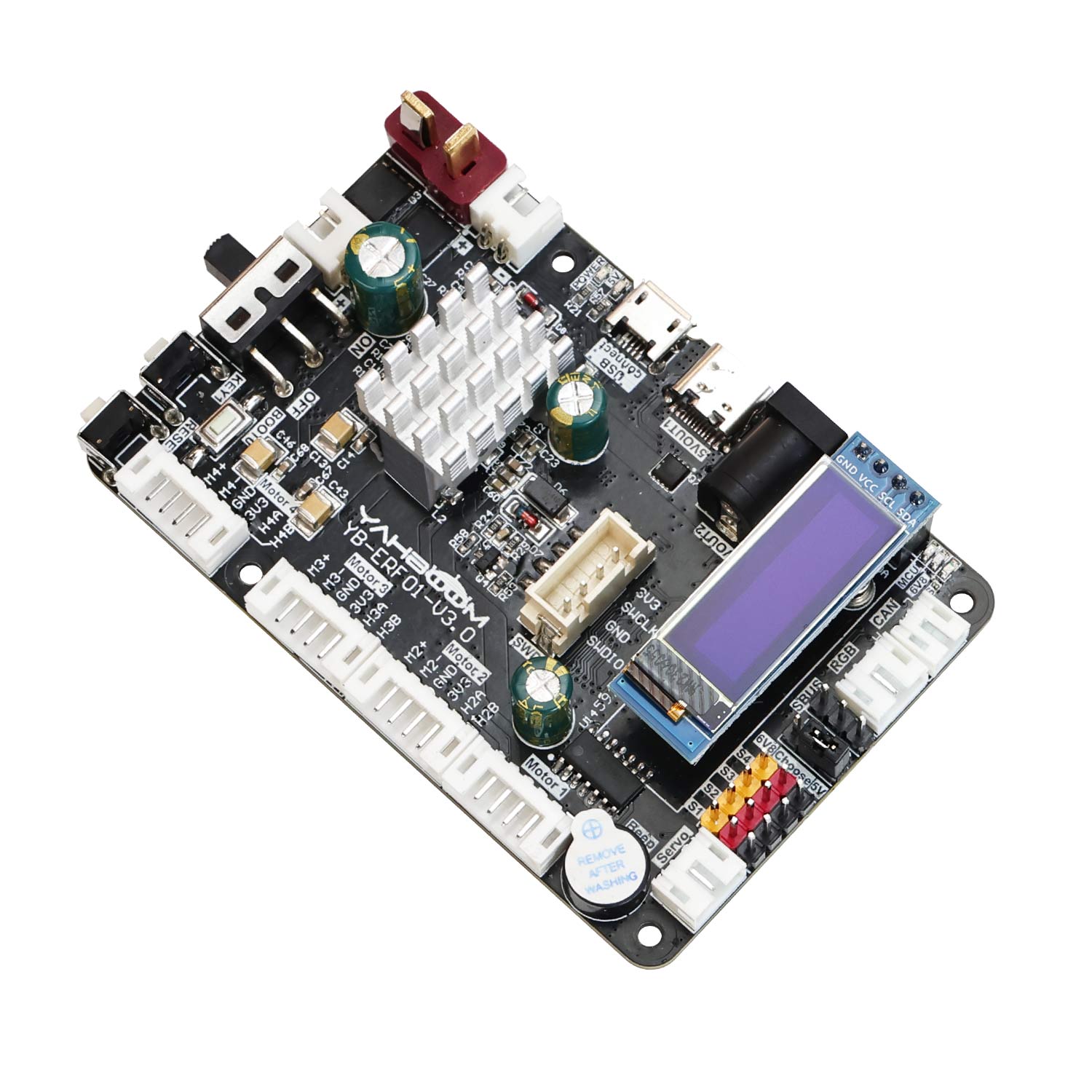 Placa de control de robot ROS V3.0 con soporte STM32F103RCT6 para RaspberryPi 5/Jetson/RDK X3