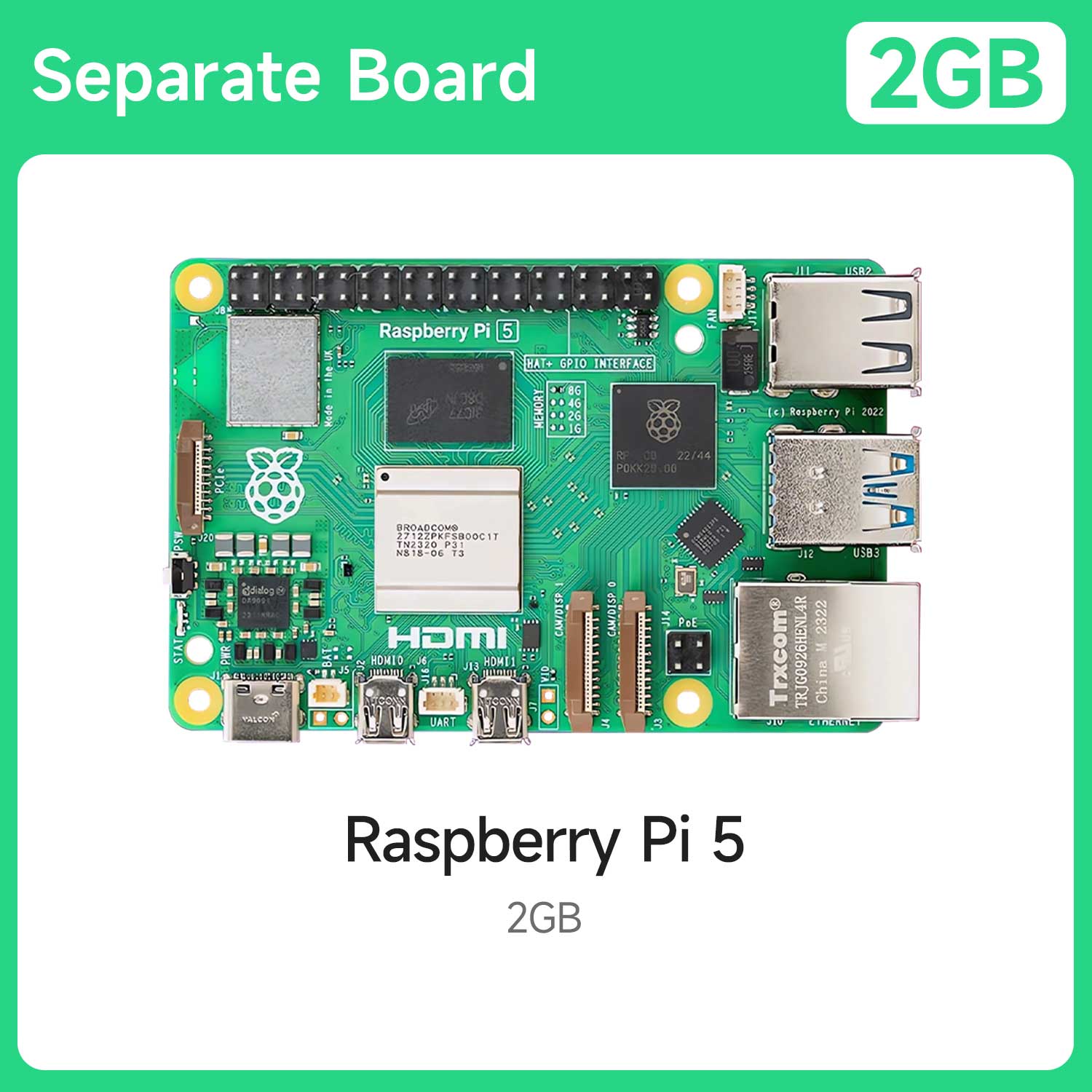 Raspberry Pi 5 Starter Kit(1G/2G/4G/8G/16G)