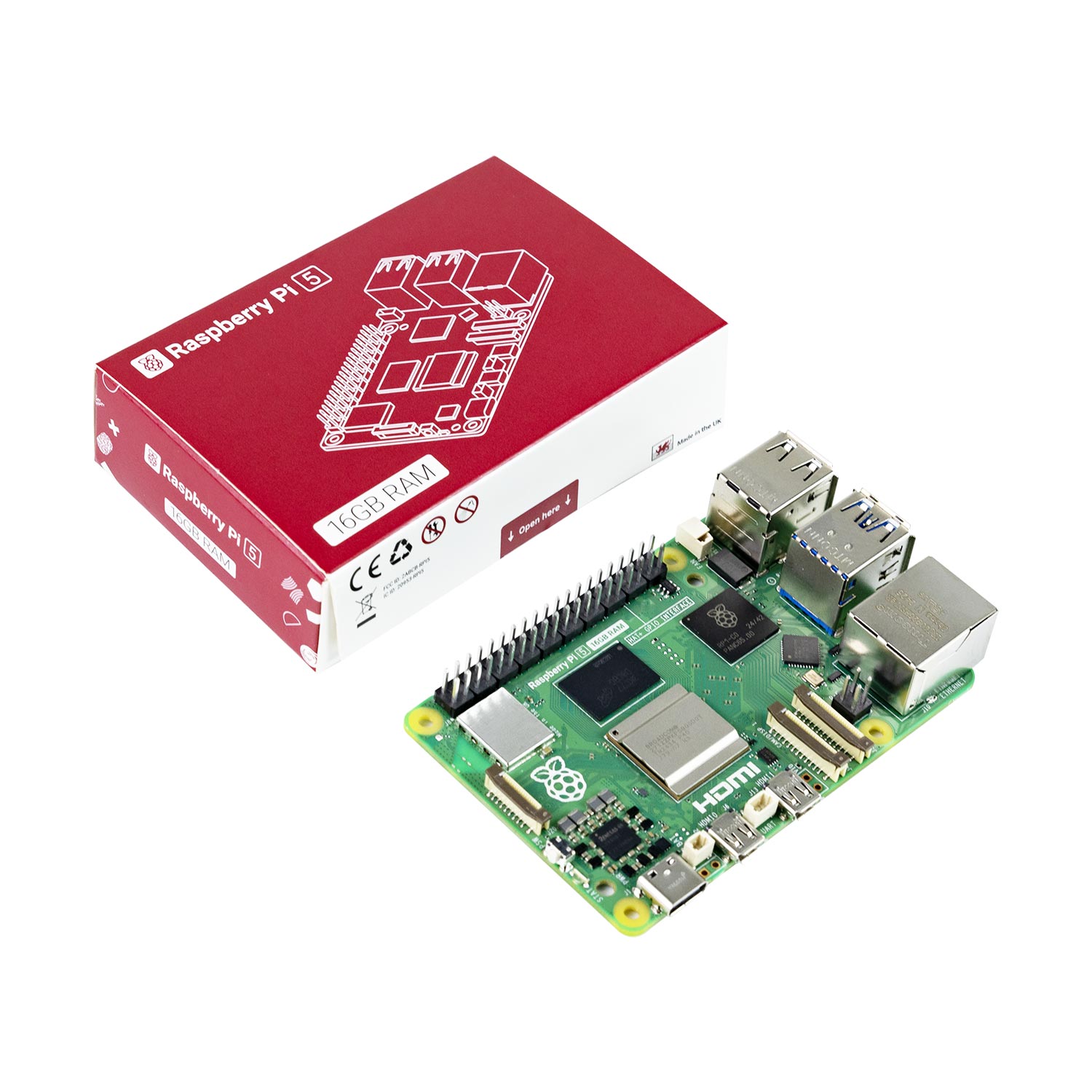 Raspberry Pi 5 Starter Kit(1G/2G/4G/8G/16G)