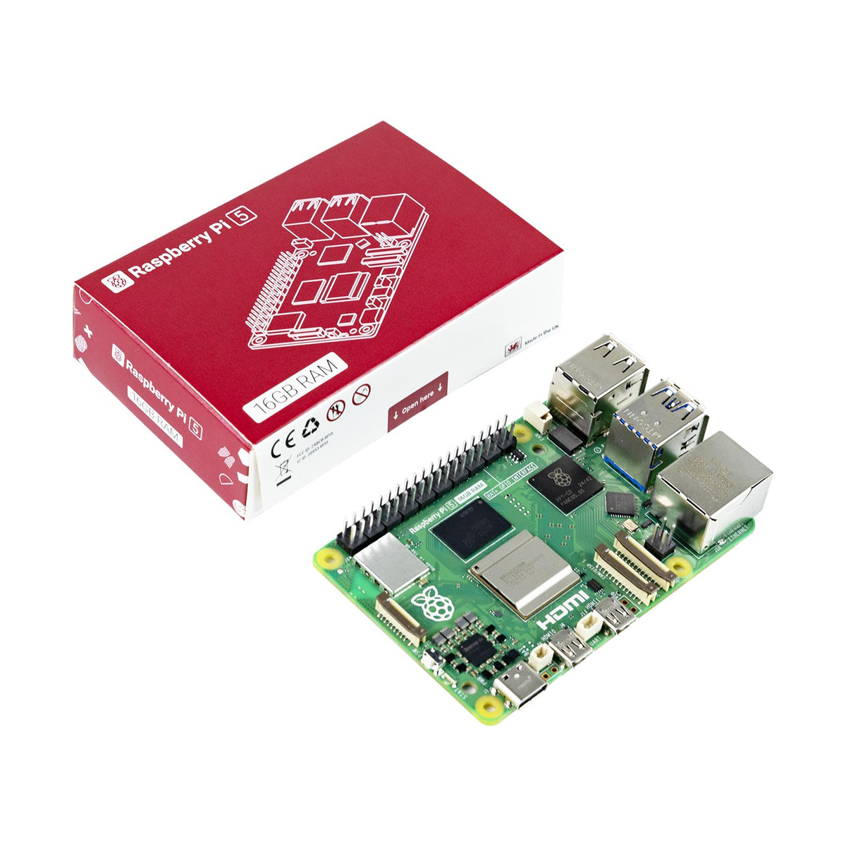 Raspberry Pi 5 Starter Kit(1G/2G/4G/8G/16G)