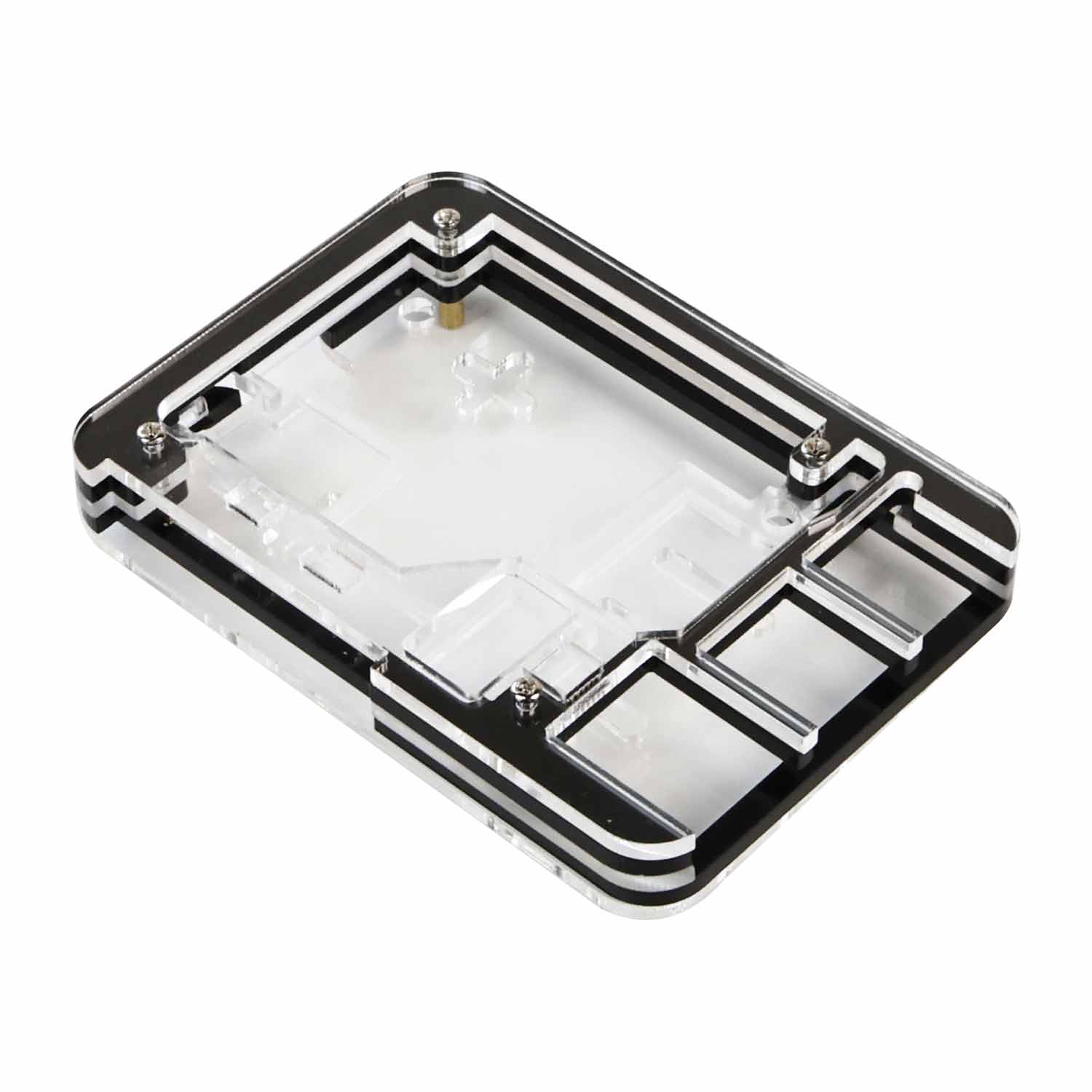 Boîtier en acrylique à 5 couches pour Raspberry Pi 5