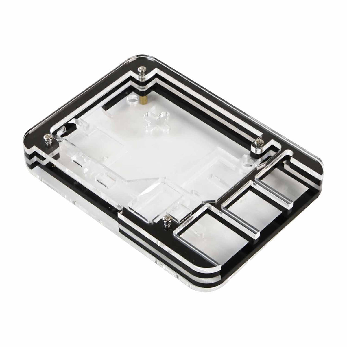 Boîtier en acrylique à 5 couches pour Raspberry Pi 5