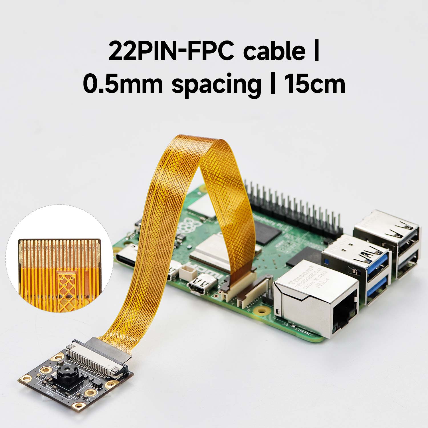Cámara Raspberry Pi 5 IMX219 de 8 MP