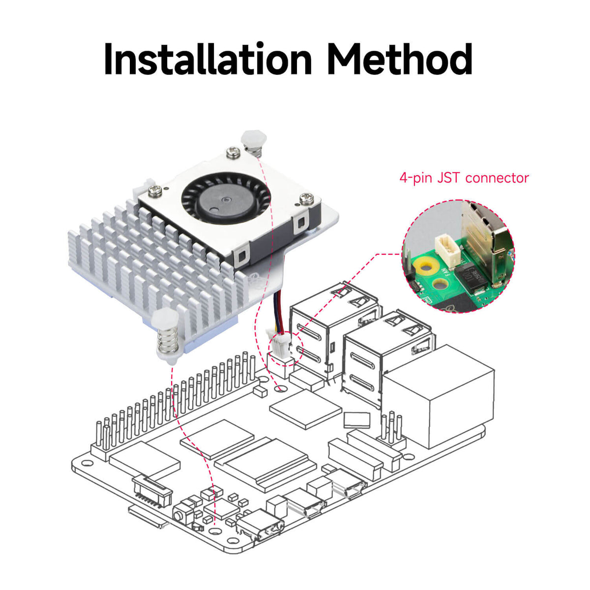 Refrigerador activo oficial Raspberry Pi 5